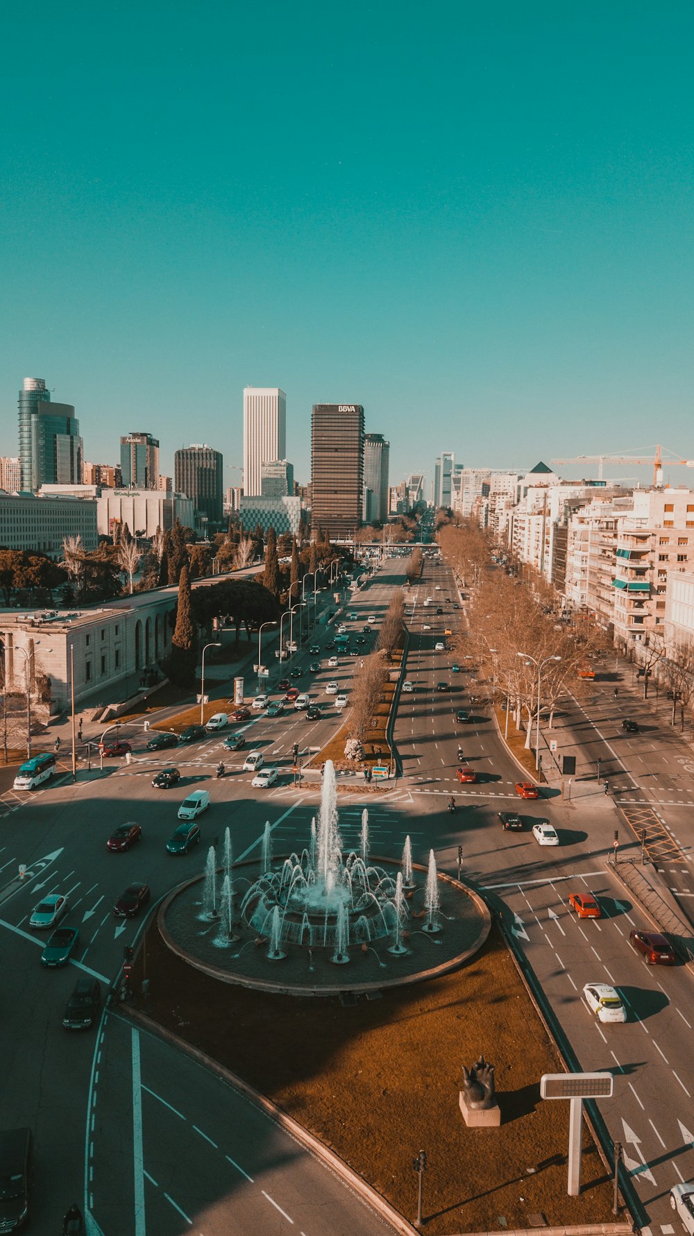 aerial view of city buildings during daytime