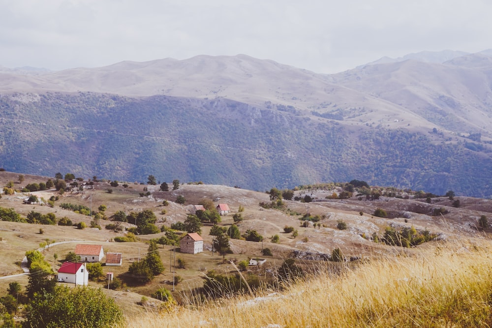 green grass field near mountain during daytime