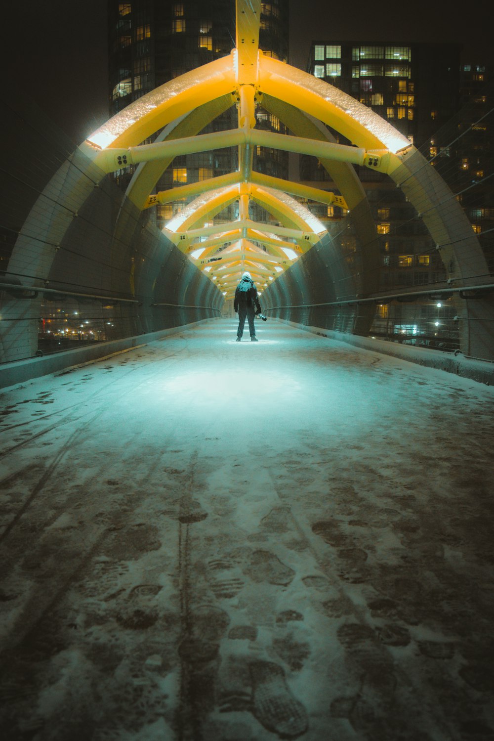 people walking on gray concrete floor