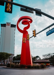 red and yellow traffic light
