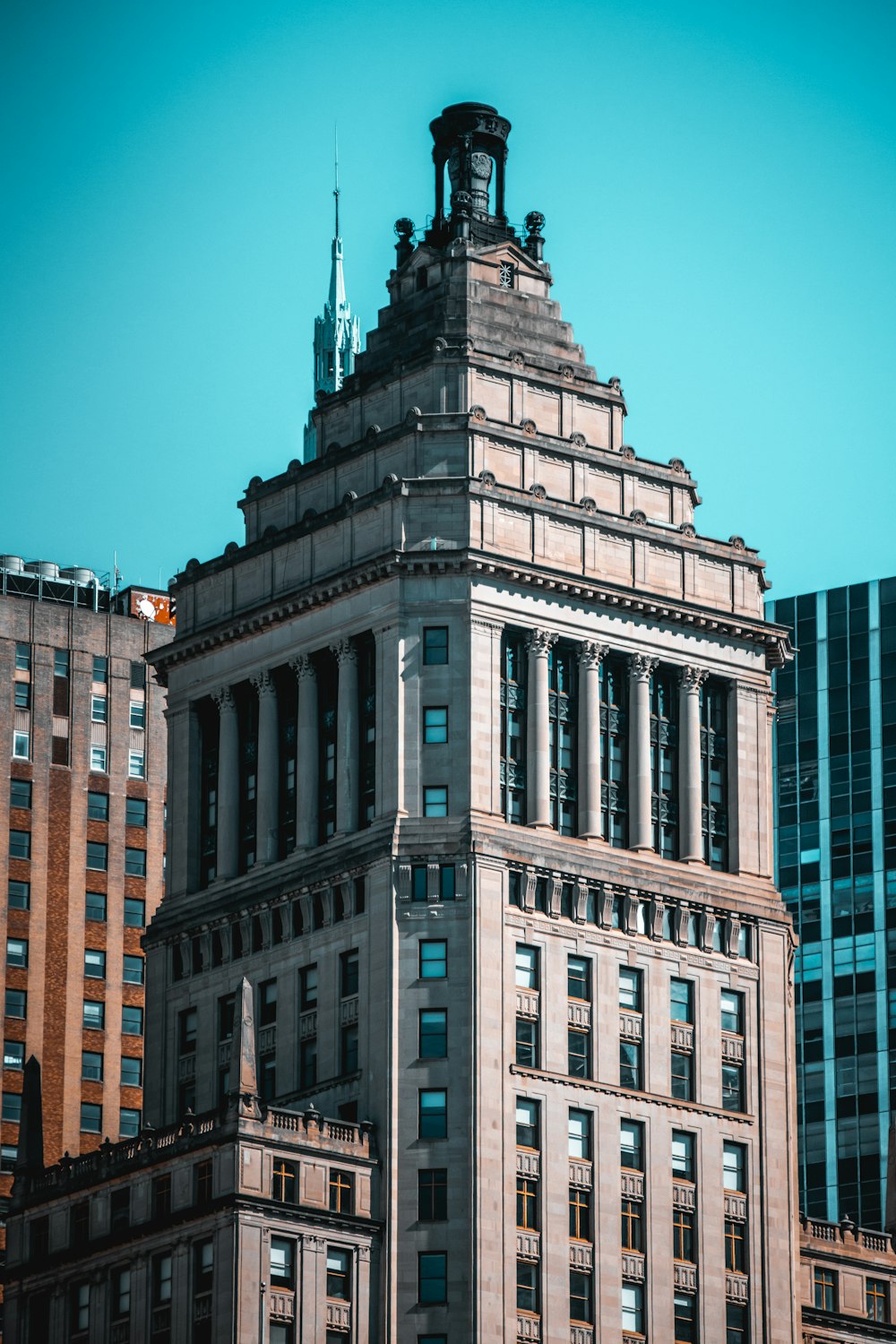 gray concrete building under blue sky during daytime