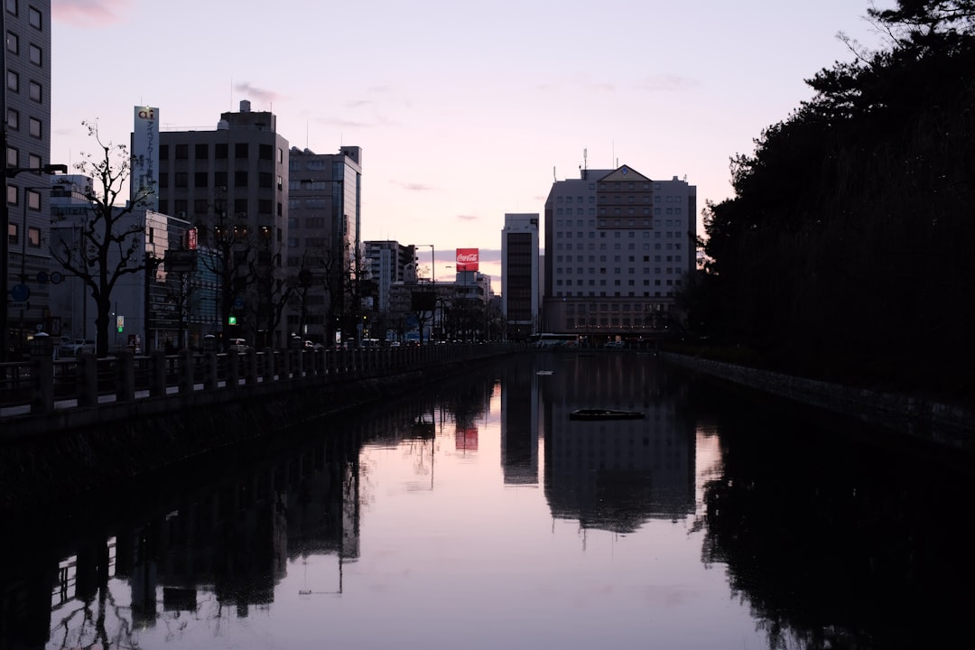 body of water near city buildings during daytime