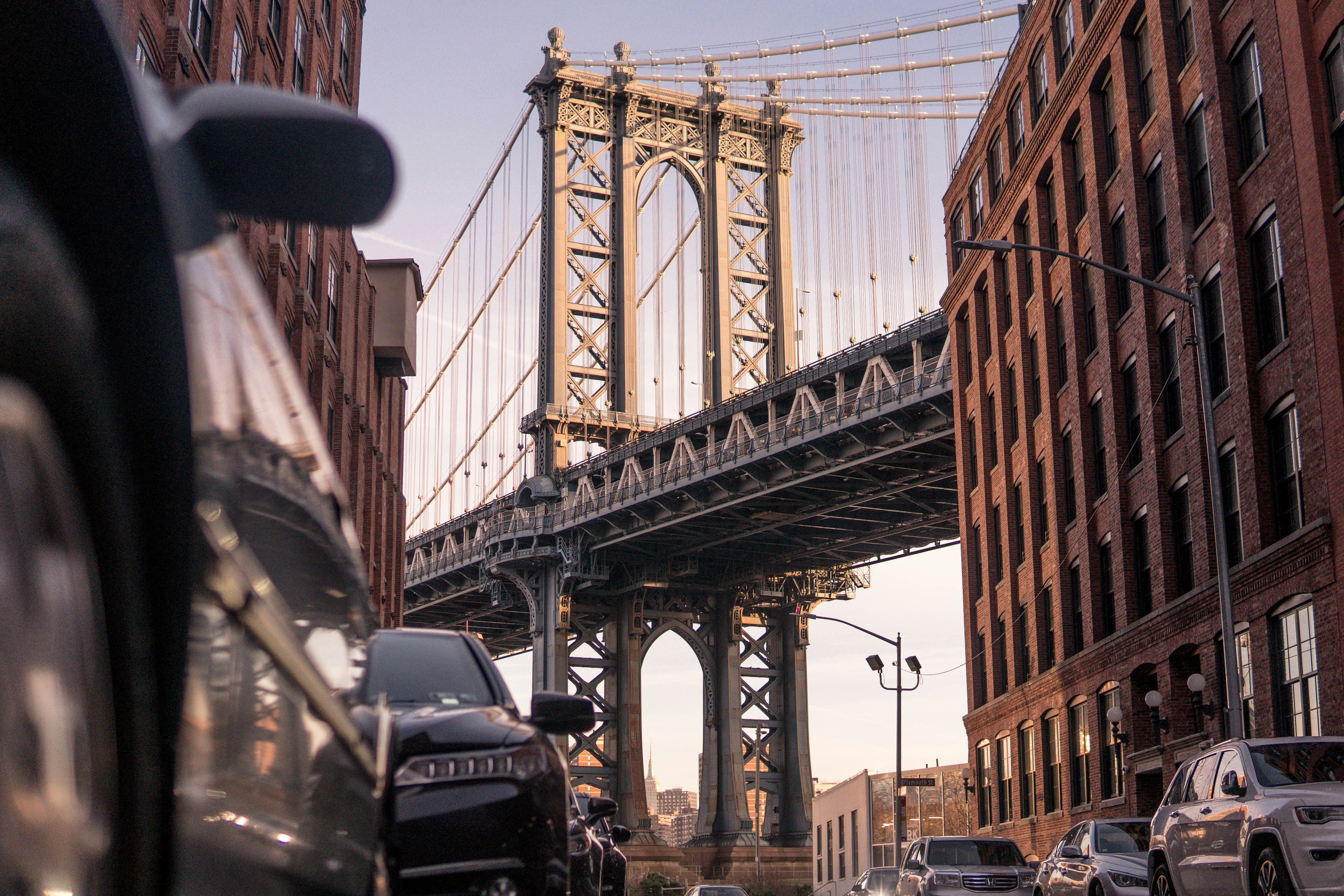 cars on bridge during daytime