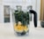 clear glass pitcher with sliced fruits