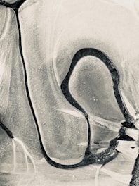 Abstract 3D texture in monochrome shades, evoking modern design.