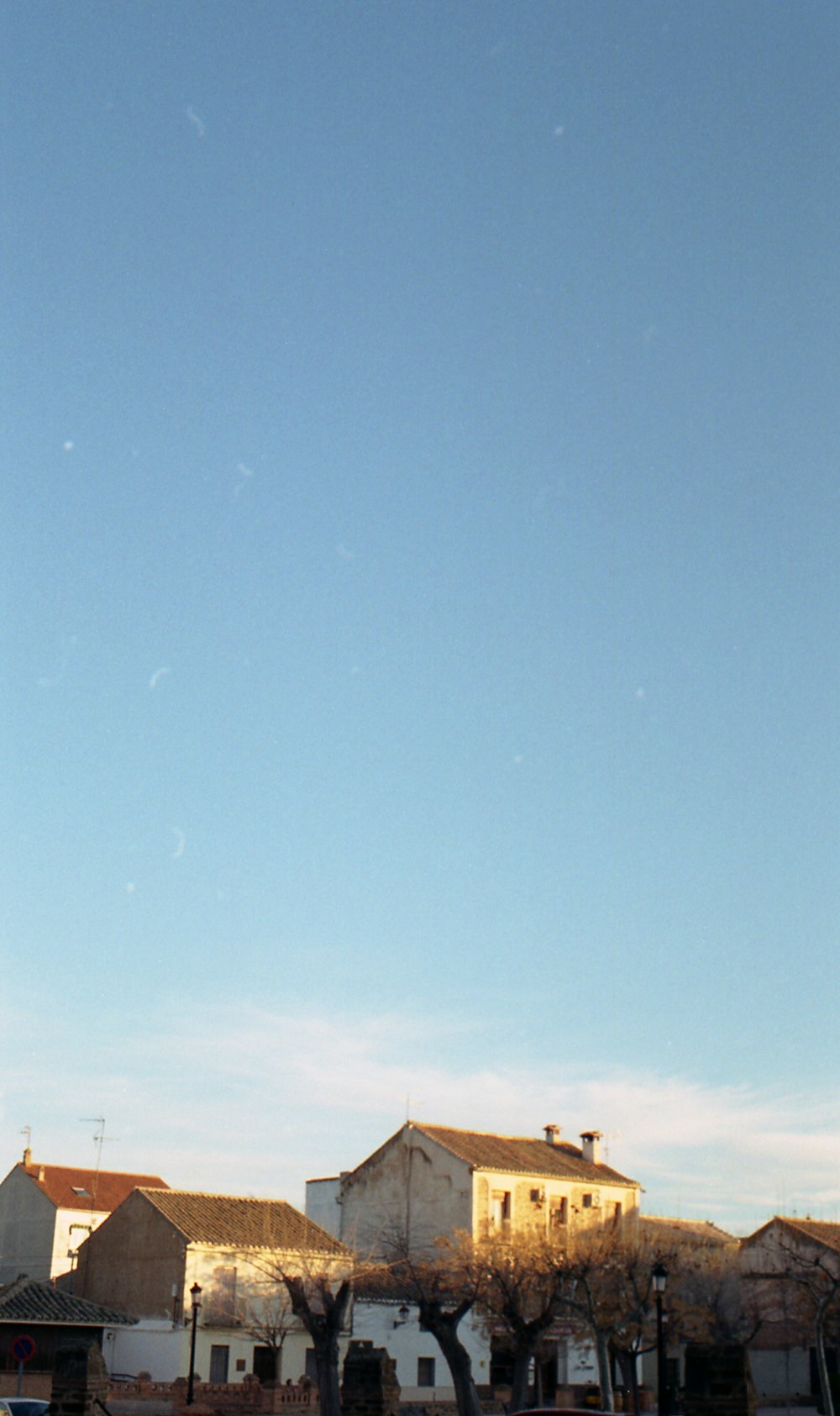 blue sky and white clouds