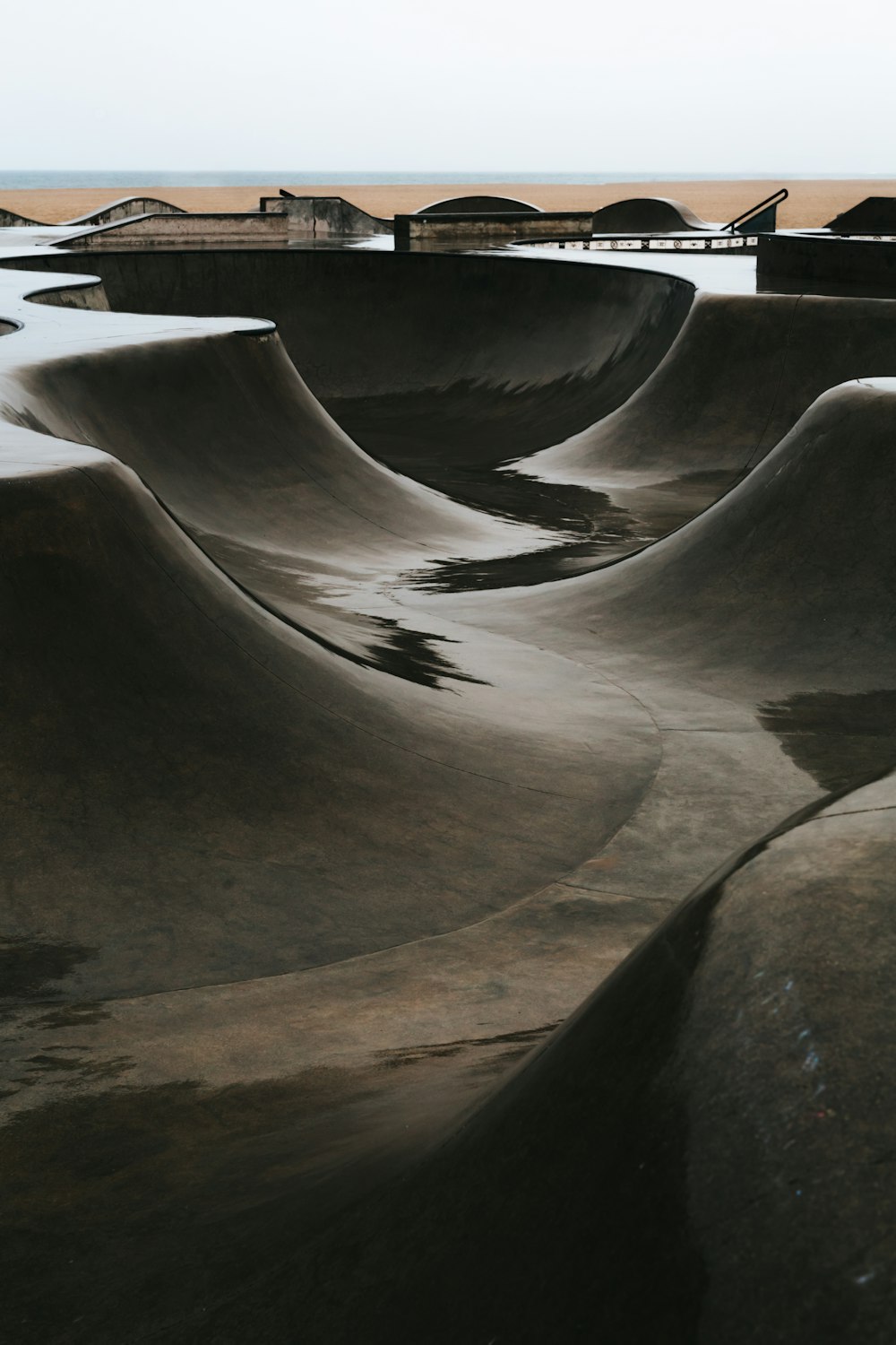 brown and gray concrete road