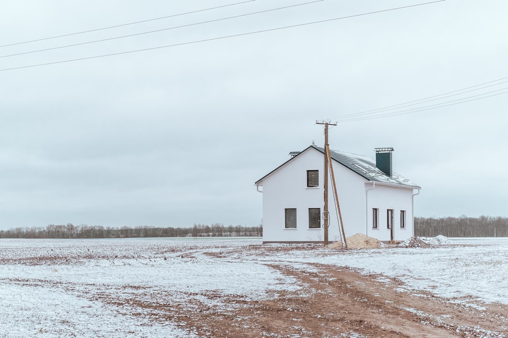 white wooden house near body of water during daytime