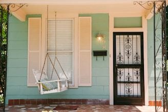 white wooden door closed during daytime