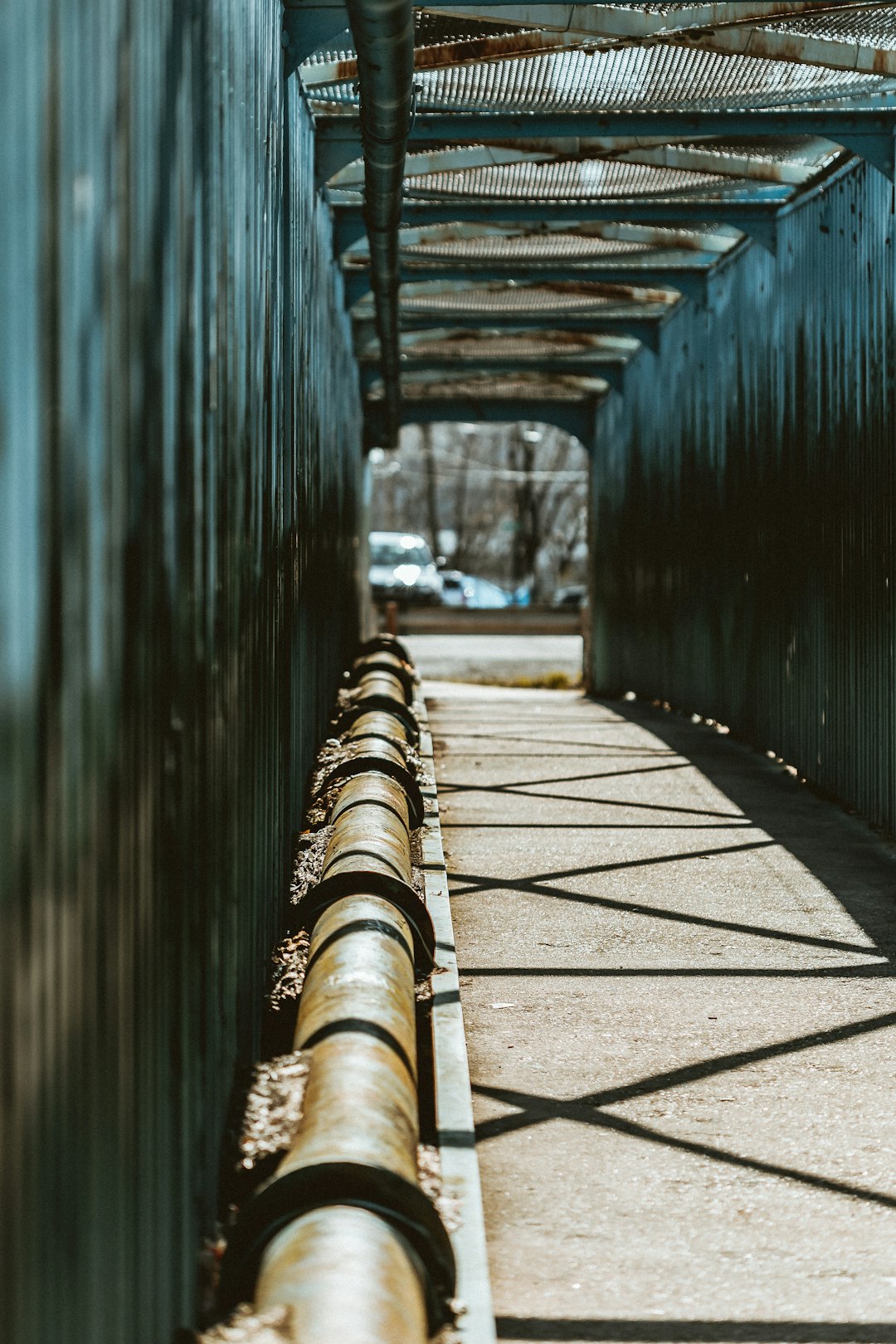 brown wooden bridge over river