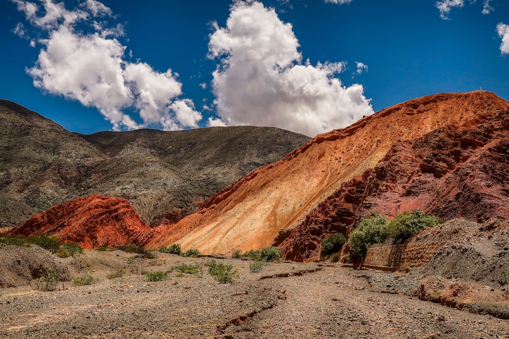 brown mountain under blue sky during daytime