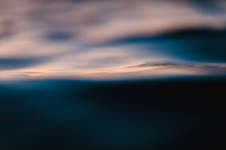 A tranquil abstract artwork with soft, organic lines and a balanced blend of warm and cool tones.