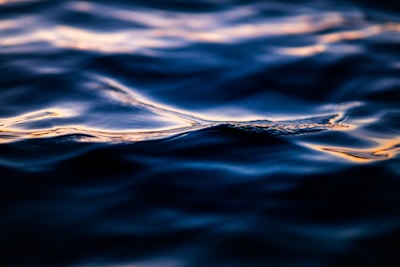 A serene blue-tinted still from a heartfelt short film showing a quiet moment of reflection.