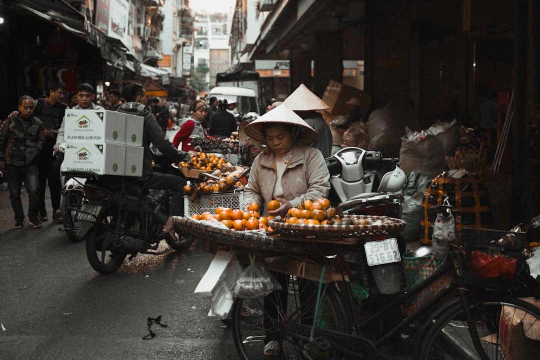 people in market during daytime