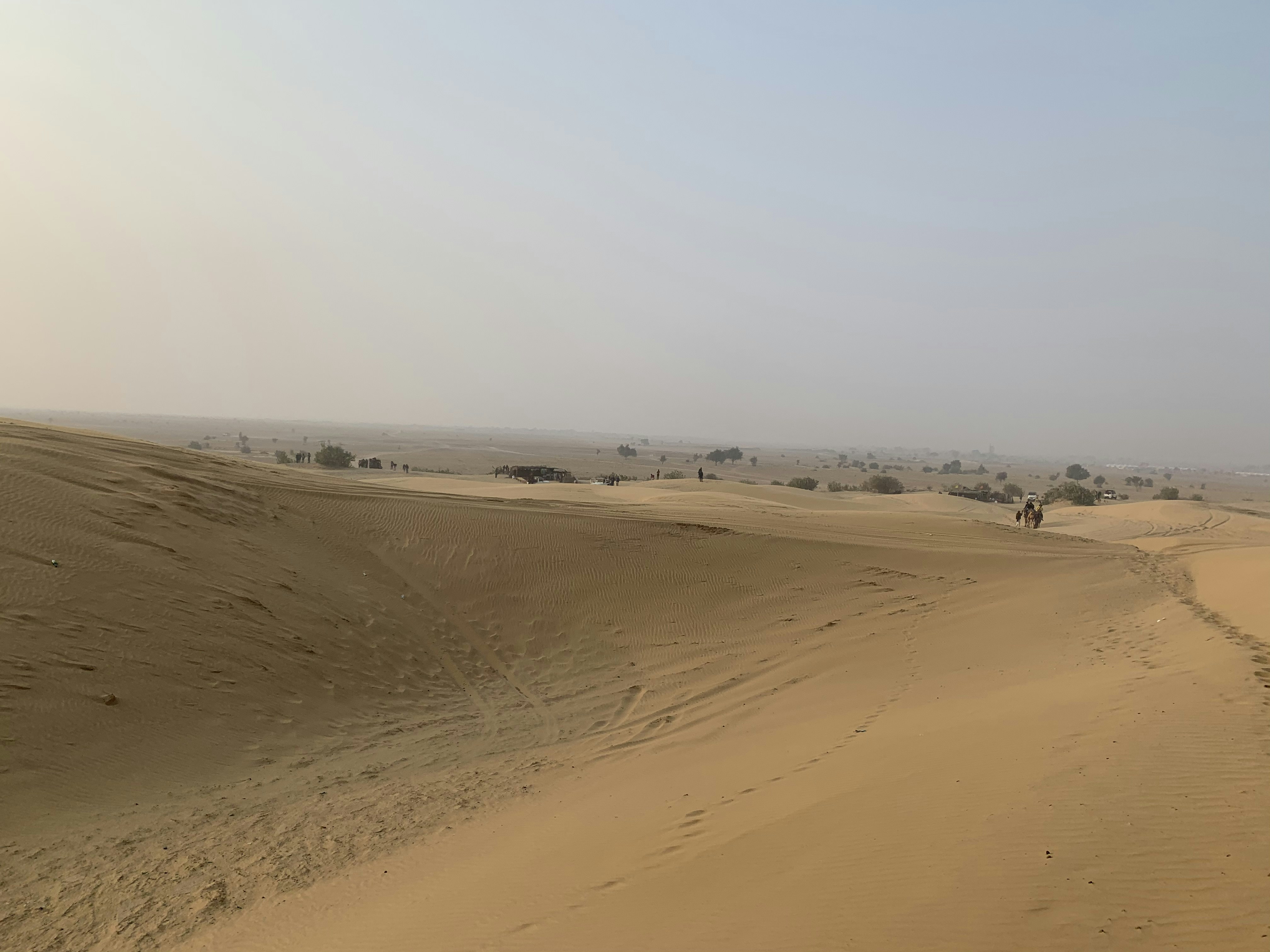 Sand desert landscape