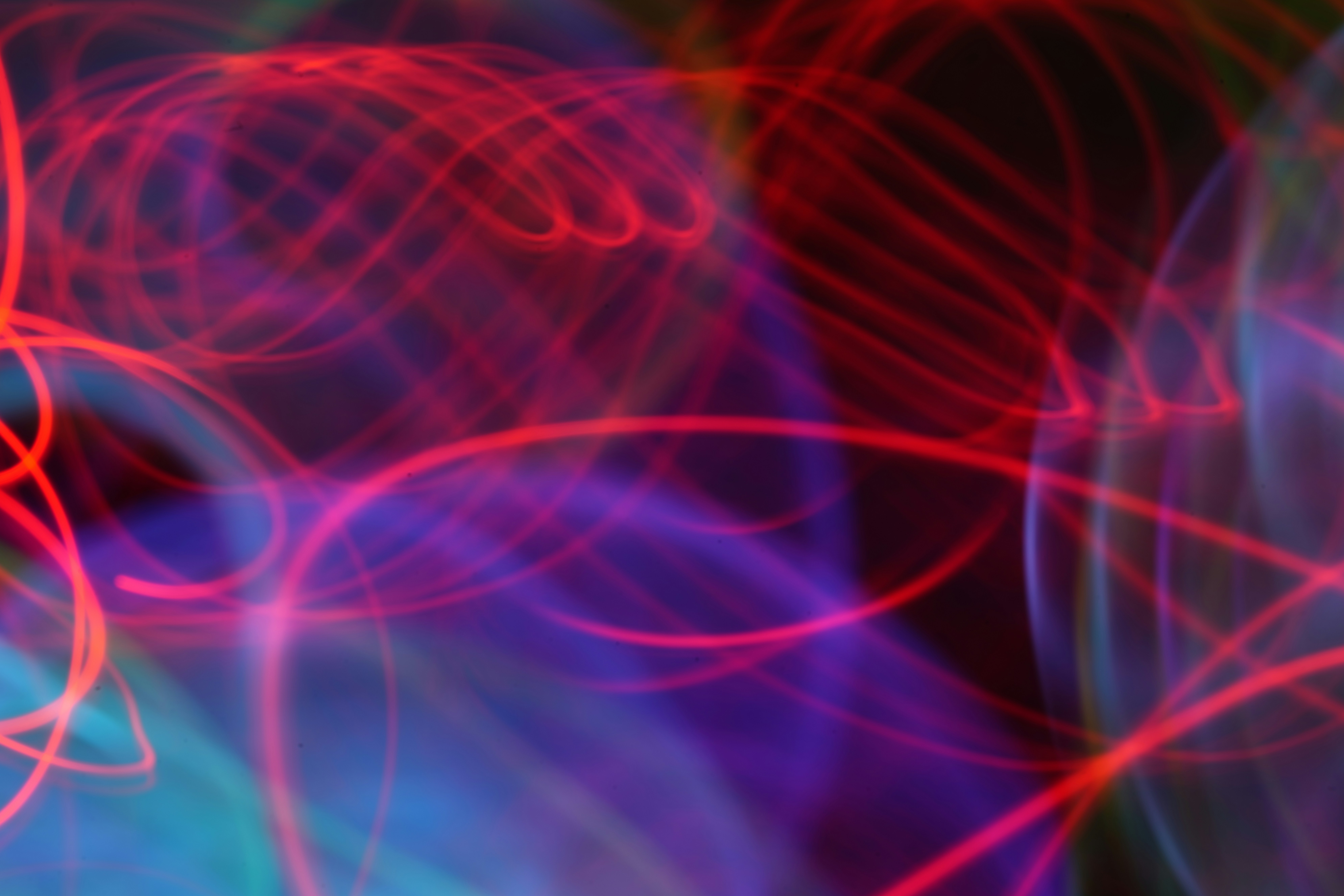 blue and red light illustration