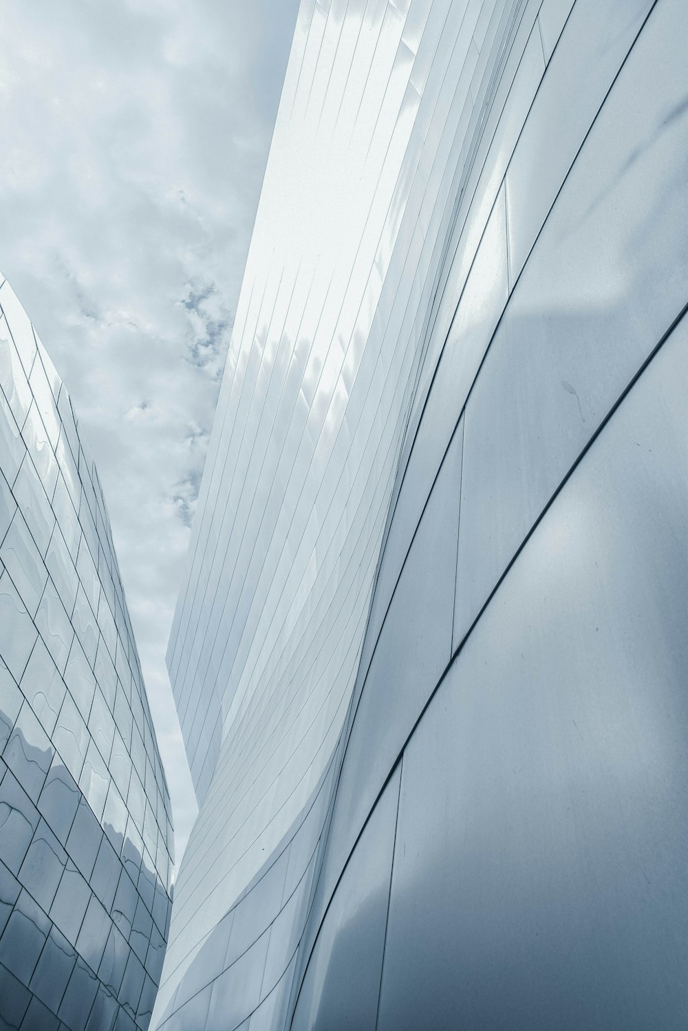 low angle photography of high rise building