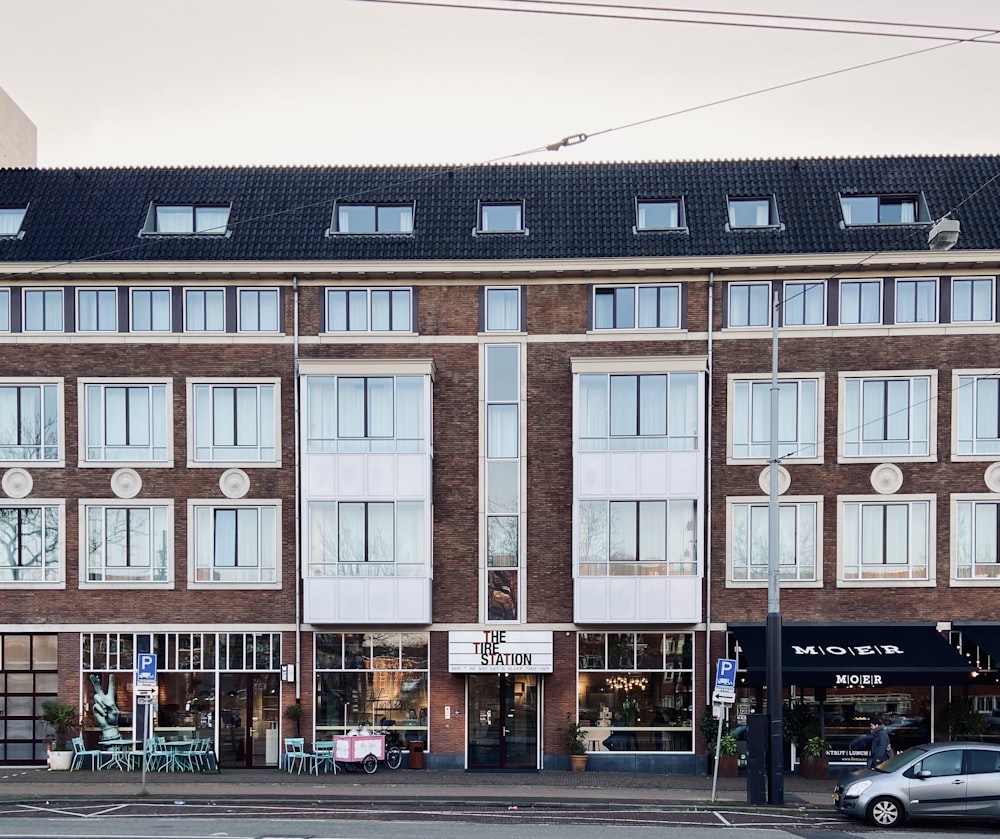 white and brown concrete building during daytime