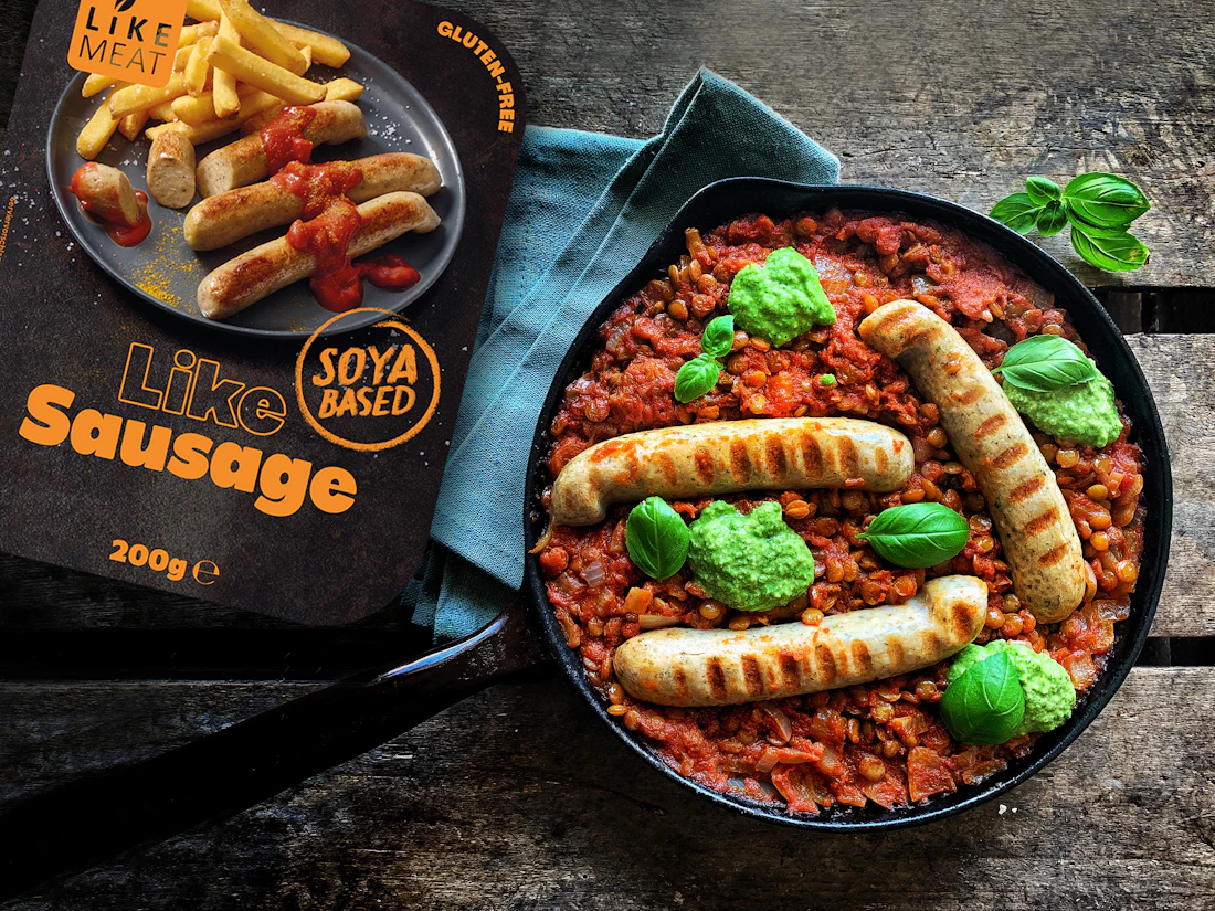 Sustainable halal meat-alternative food