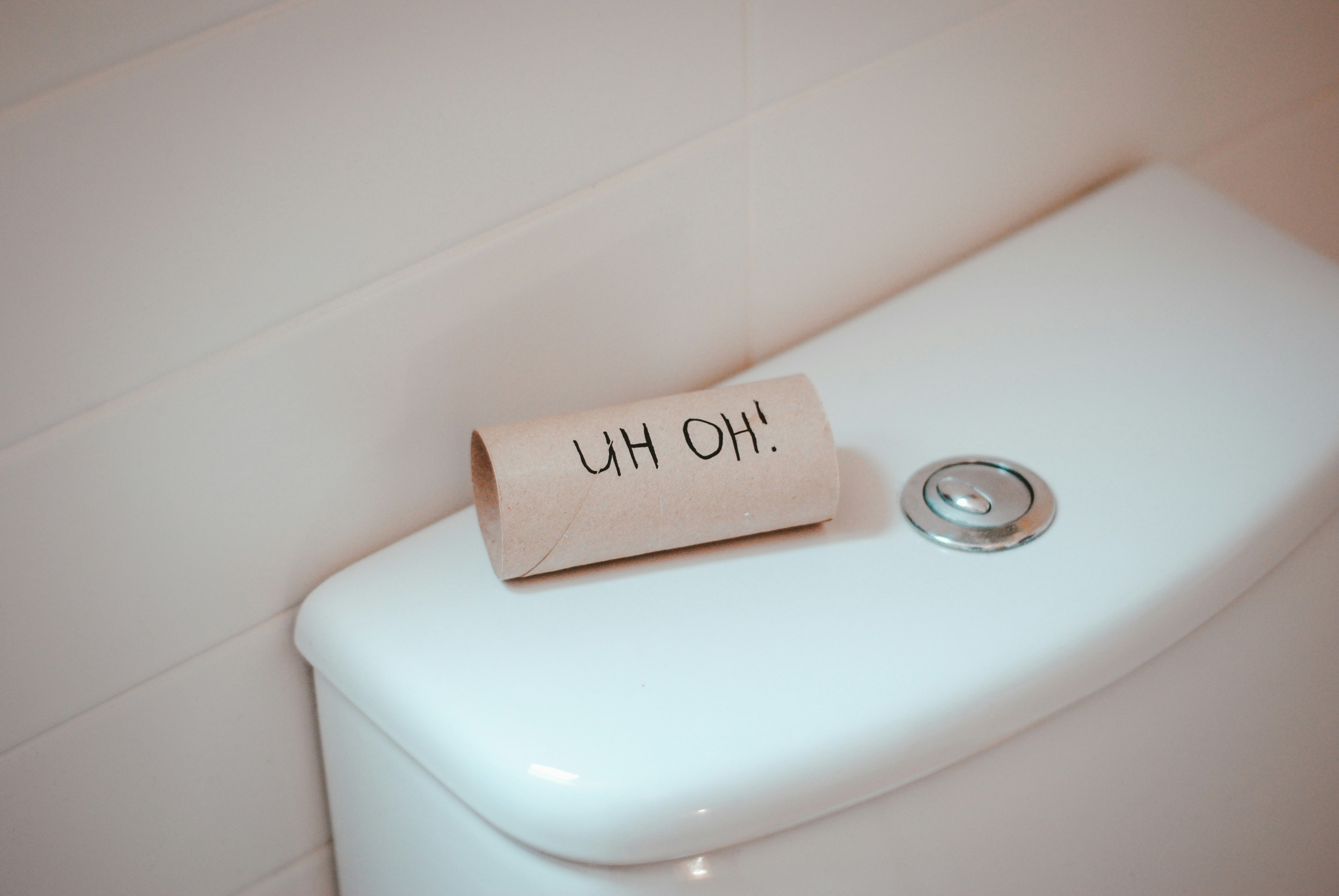 Uh oh! The panic buying is still unfortunately a thing here in the UK. A lack of certain foods and toilet roll is still prevalent.