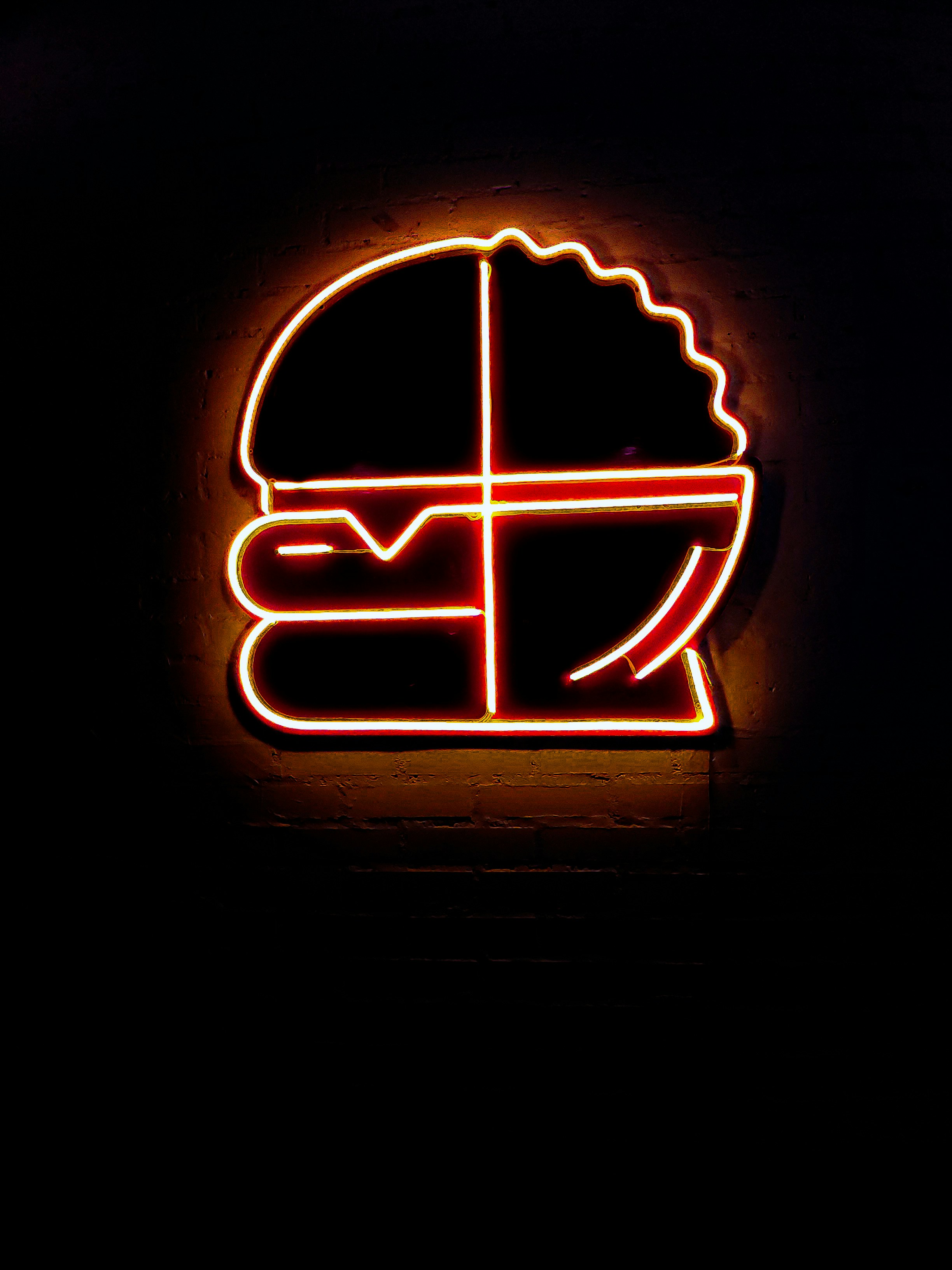 blue and white letter b