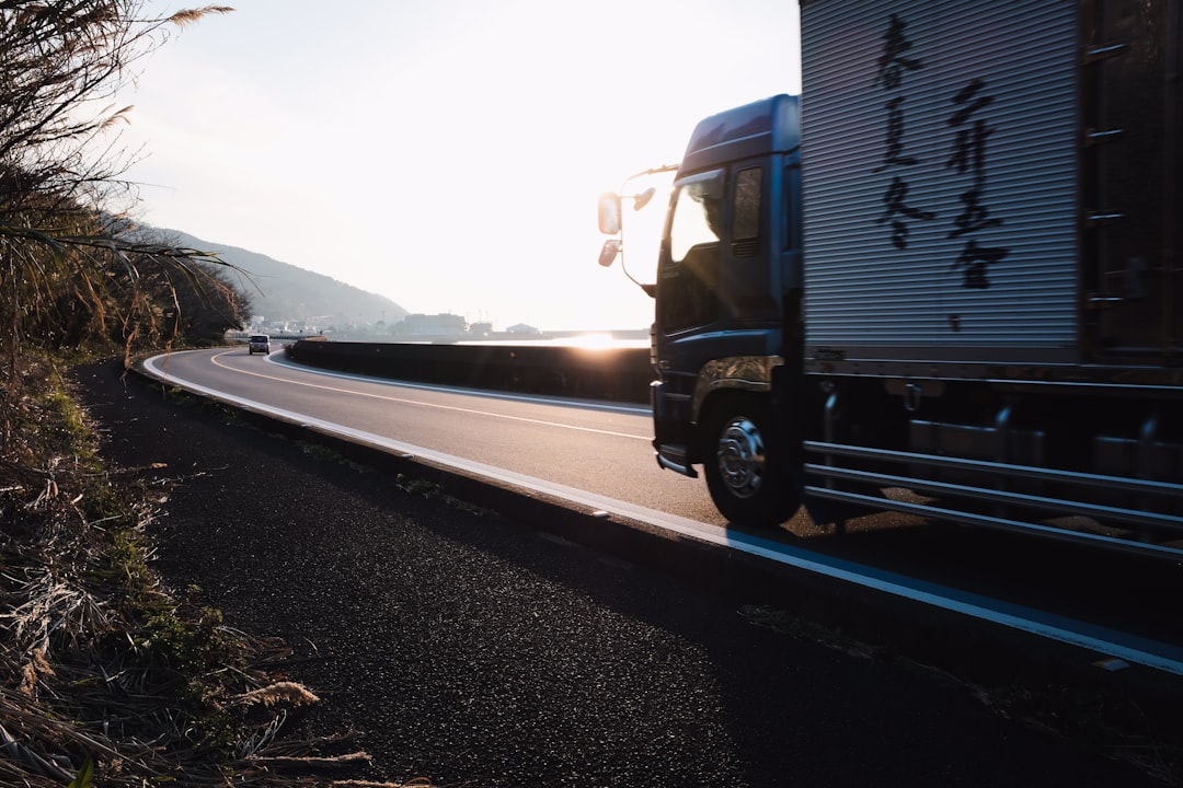 white truck on road during daytime