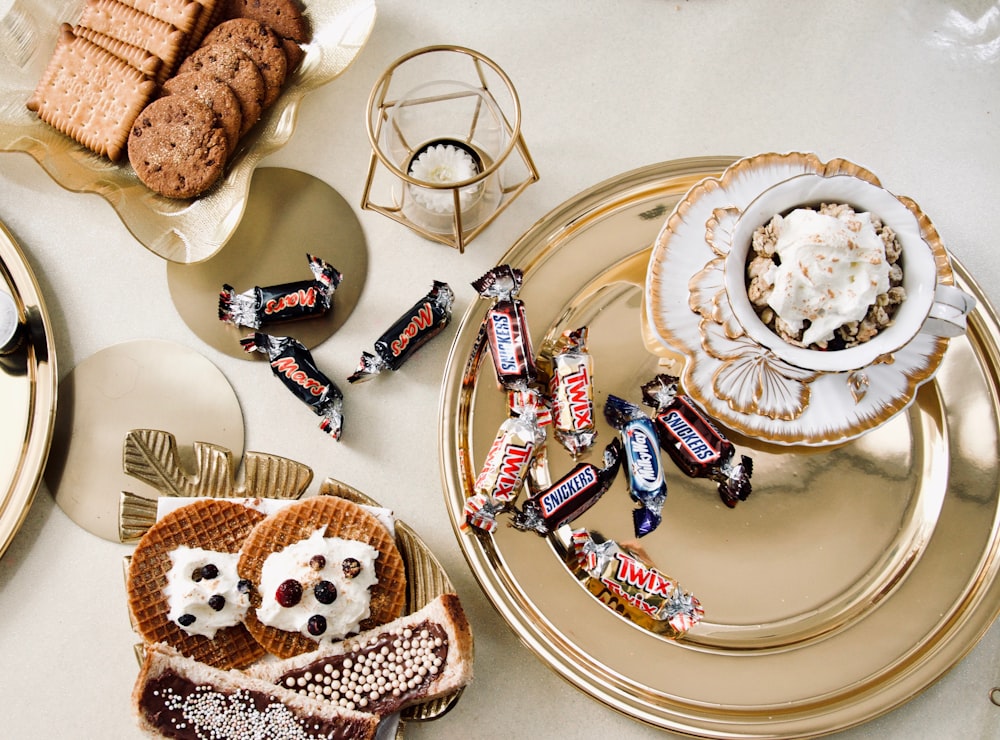 cookies on white ceramic plate