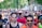 A diverse group of runners participating in a charity event.