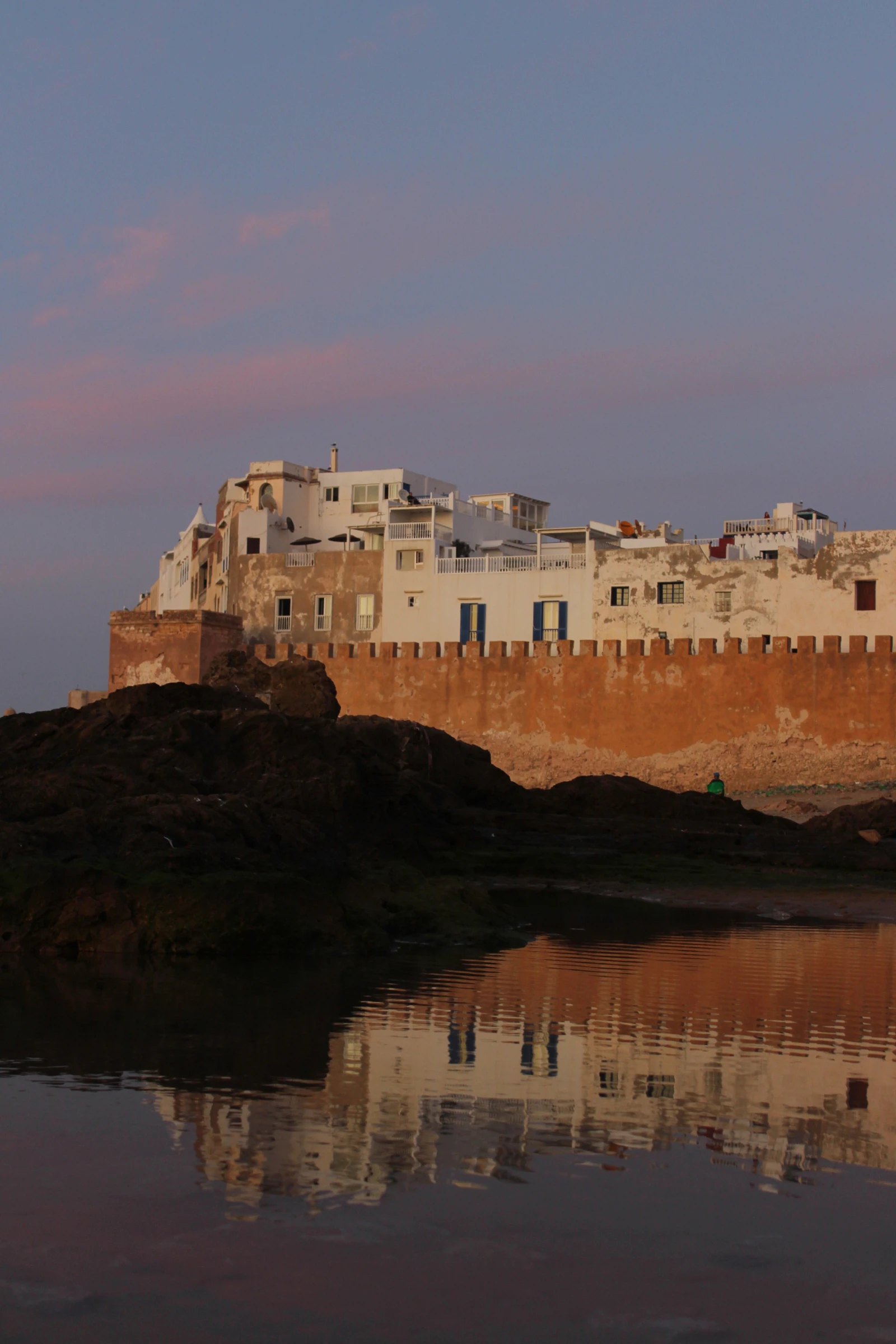Vue panoramique d'Essaouira au Maroc