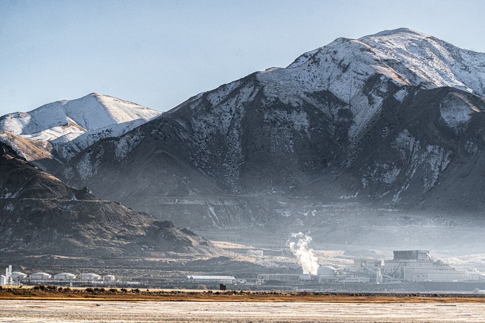 gray mountain under blue sky during daytime