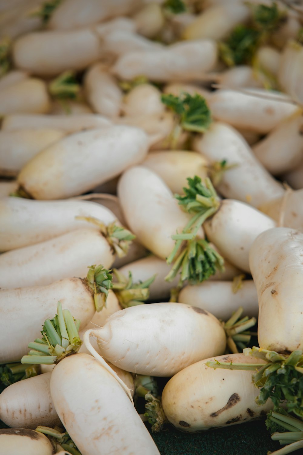 white garlic on brown wooden table