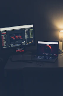 A multinational group of scientists sharing data on screens in a conference room, symbolizing international partnership.