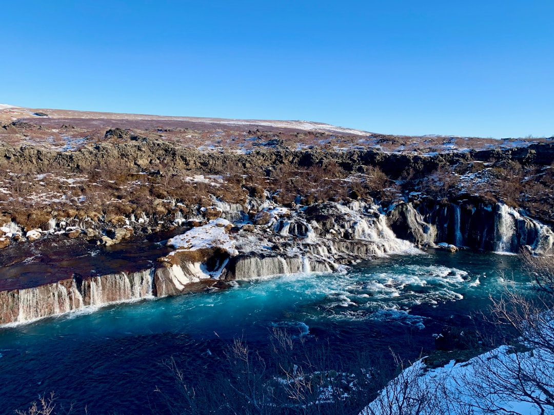 Waterfall photo spot Hraunfossar Hveragerði