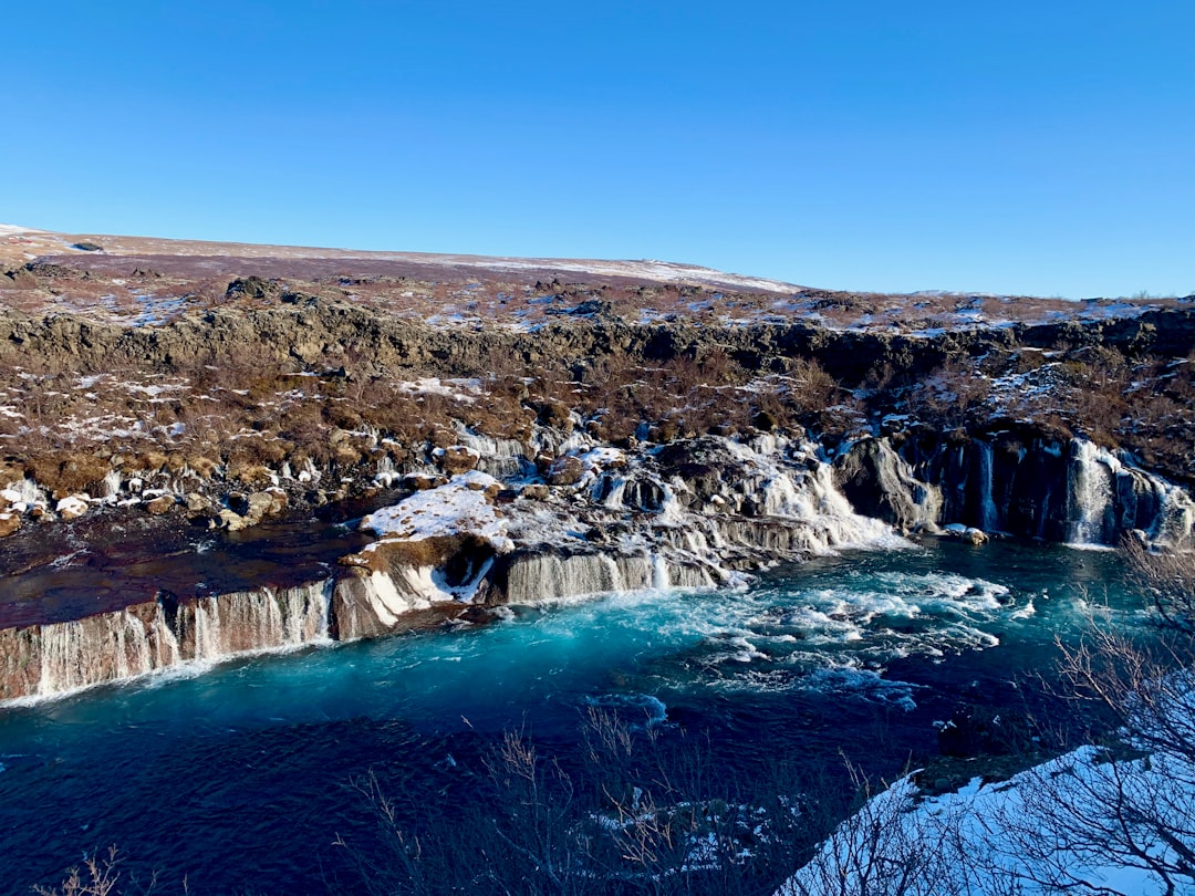 Waterfall photo spot Hraunfossar Geysir