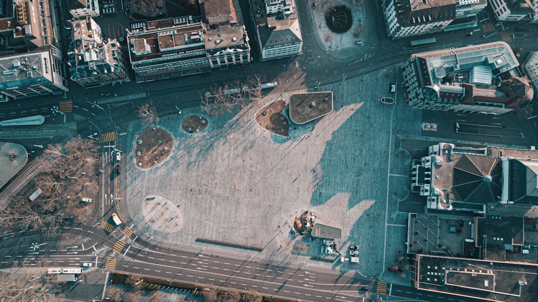 aerial view of city buildings during daytime