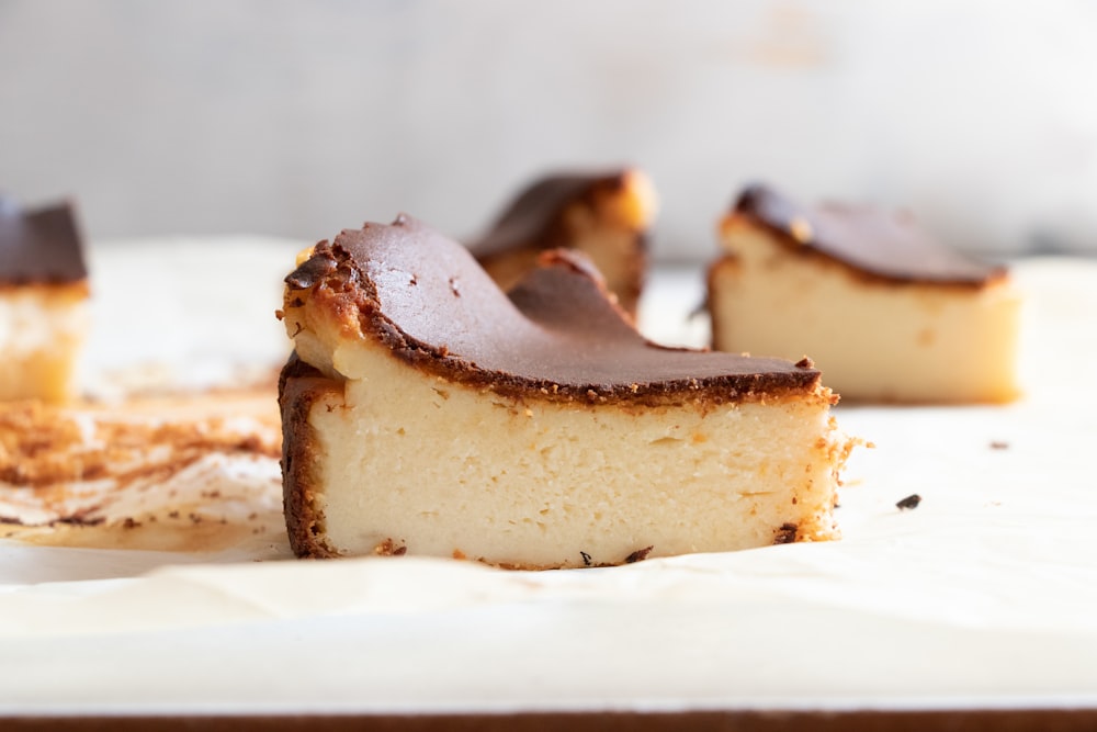 a close up of a piece of cake on a plate