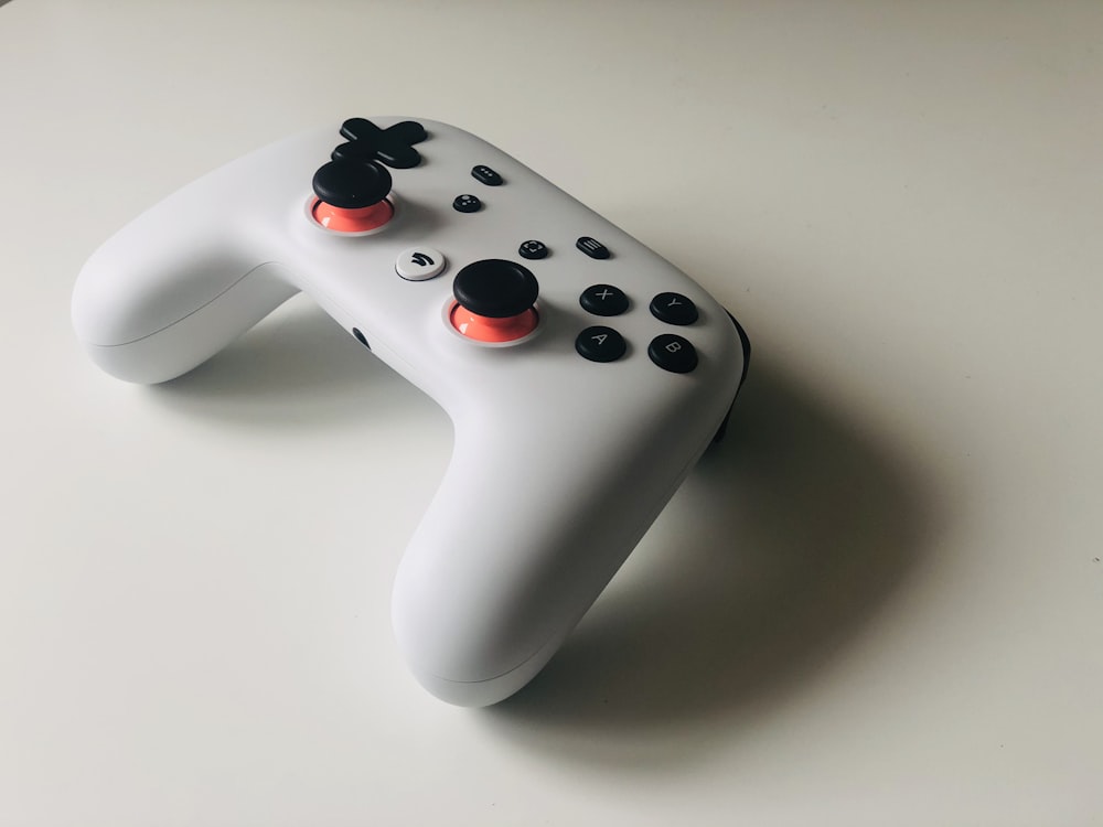 white xbox one game controller