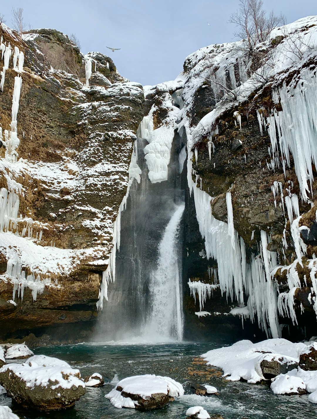 Waterfall photo spot Gluggafossavegur Kvernufoss waterfall