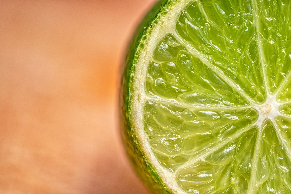 close up photo of sliced lemon