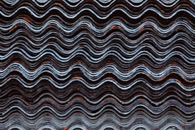 red and white striped textile