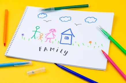 happy birthday greeting card beside green pen