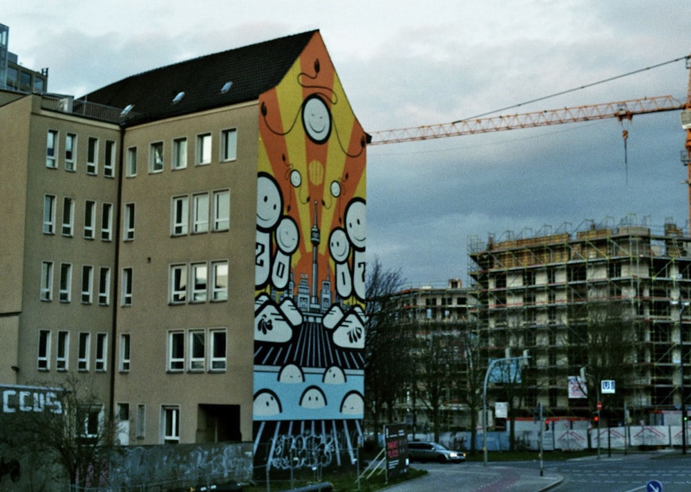 brown and white concrete building