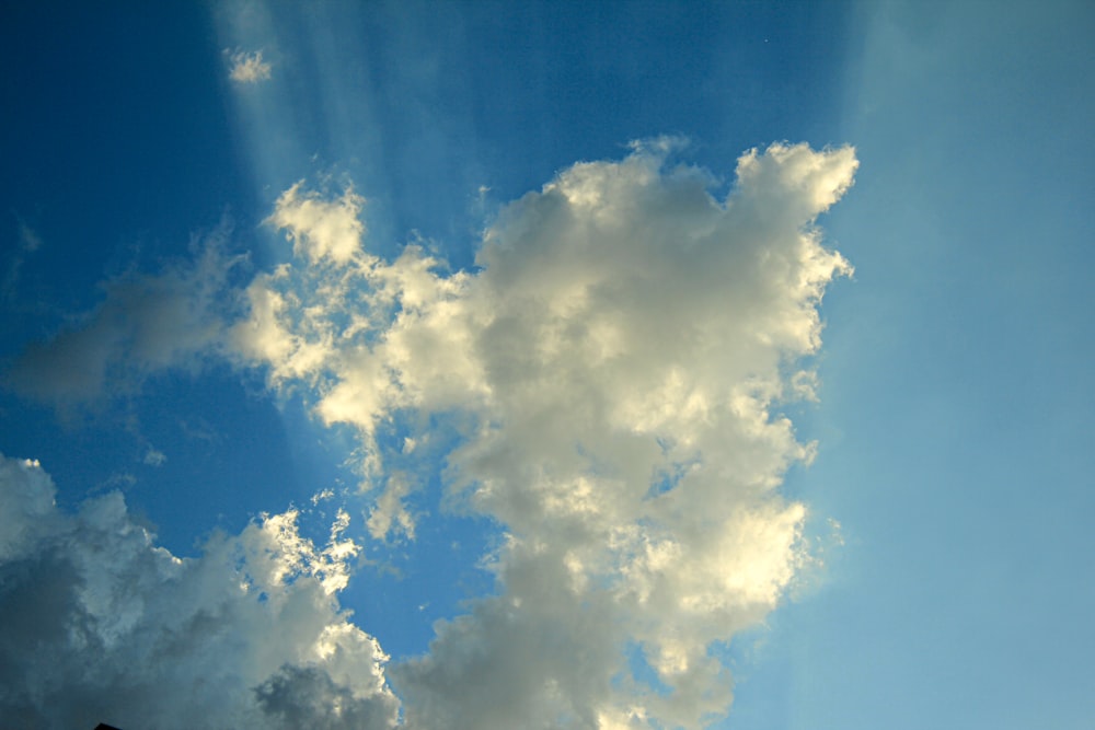 white clouds and blue sky during daytime