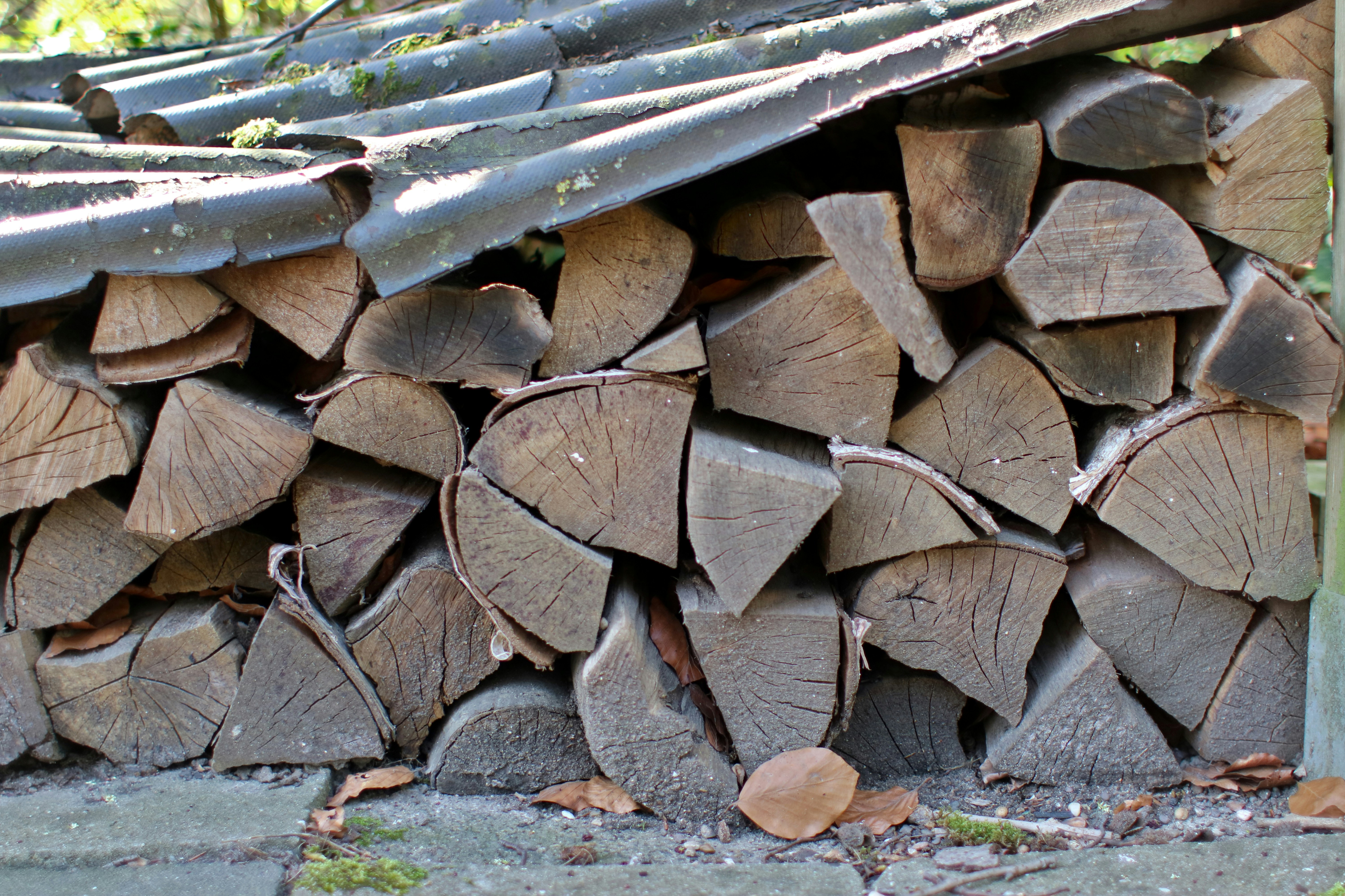 Double-Bay Firewood Shed