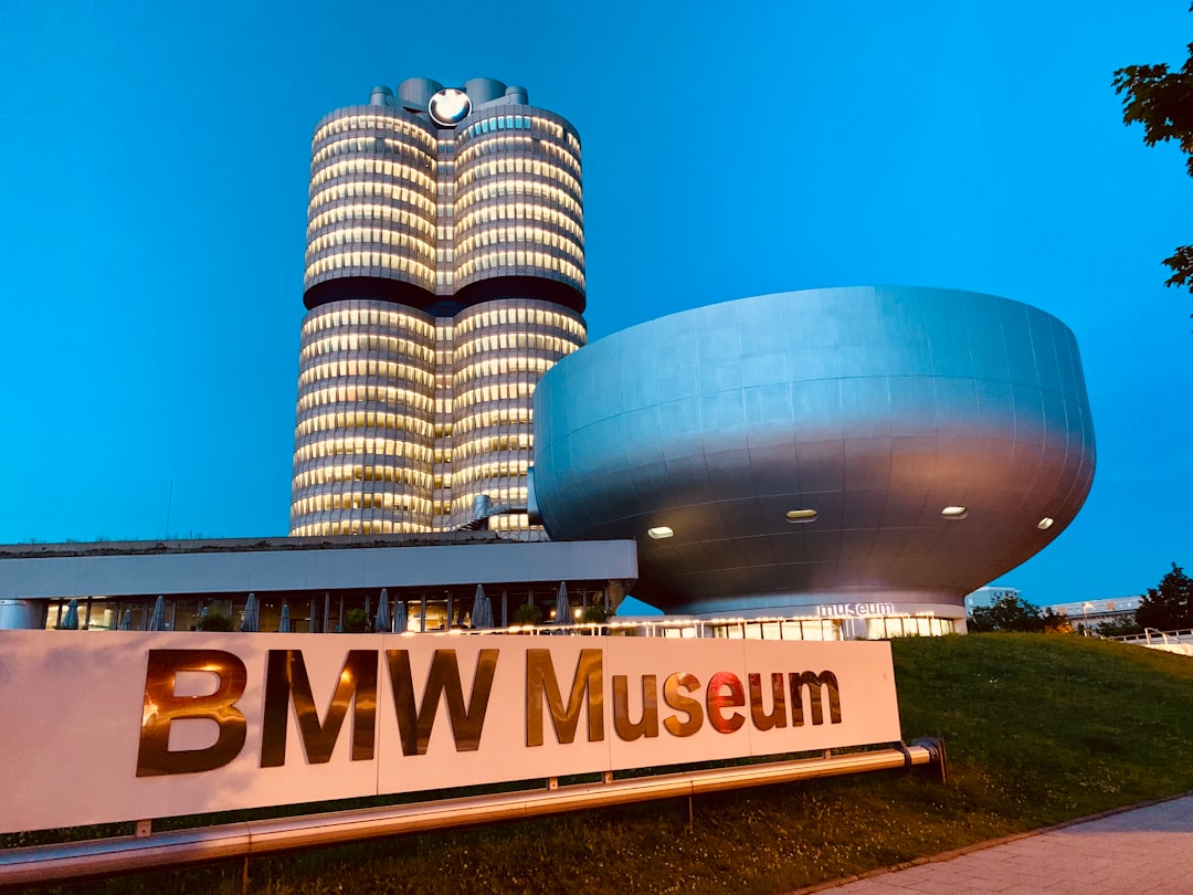 Landmark photo spot BMW Museum Allianz arena münchen