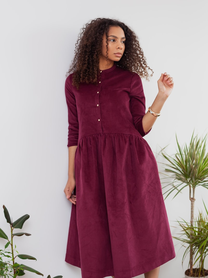 Vestido Satén Perla