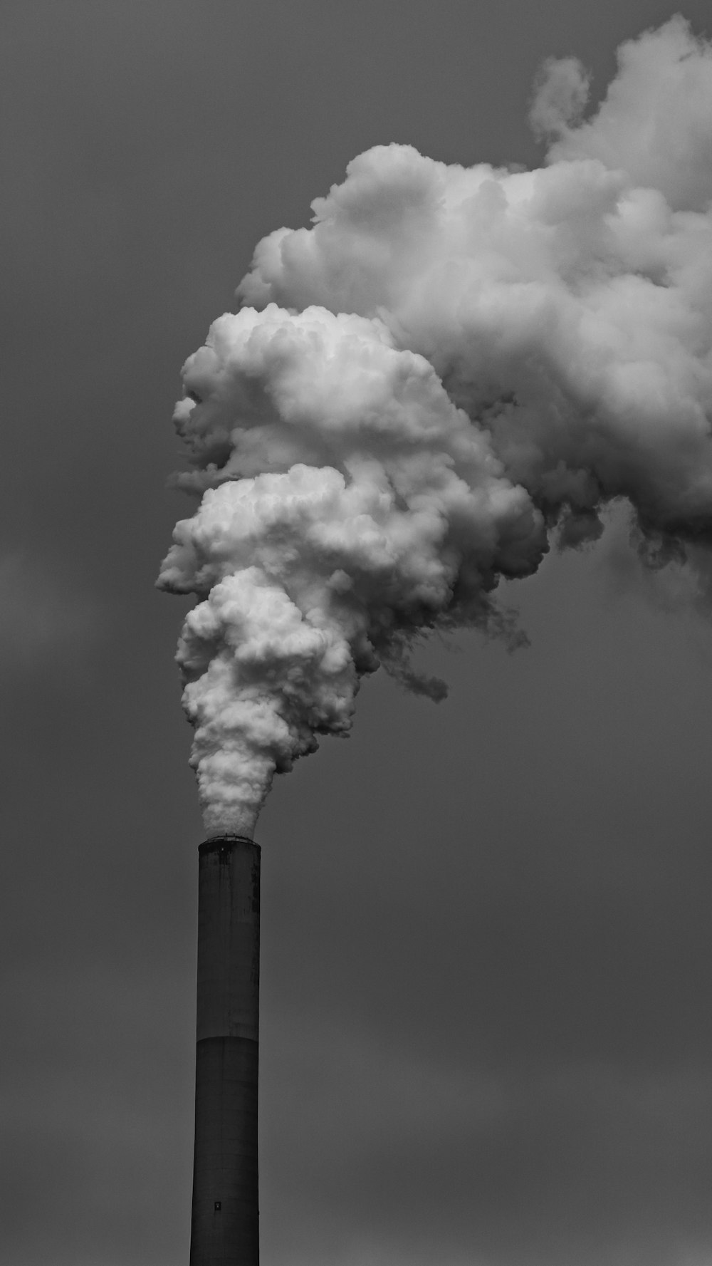 grayscale photo of clouds in sky