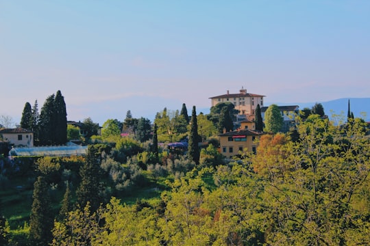 brown concrete building surrounded by green trees during daytime in Firenze Italy