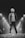 man in black jacket and black pants wearing white knit cap