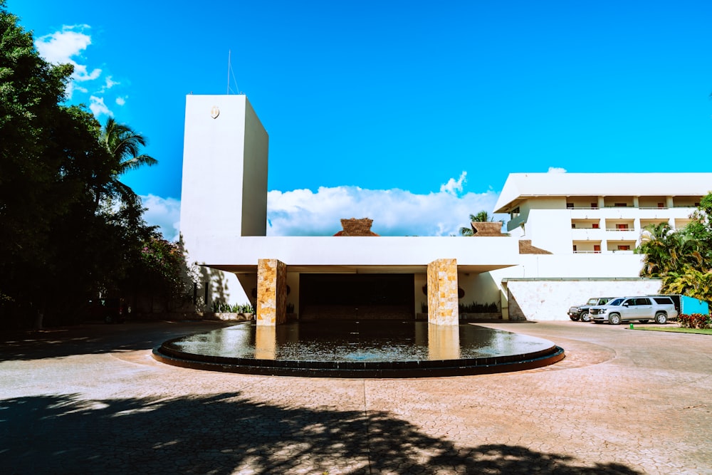 white concrete building under blue sky during daytime